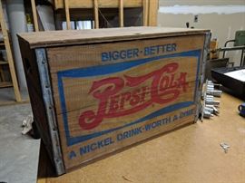 pepsi crate vintage