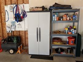 outdoor cabinet shelving