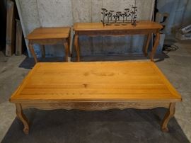 coffee table sofa table and end table