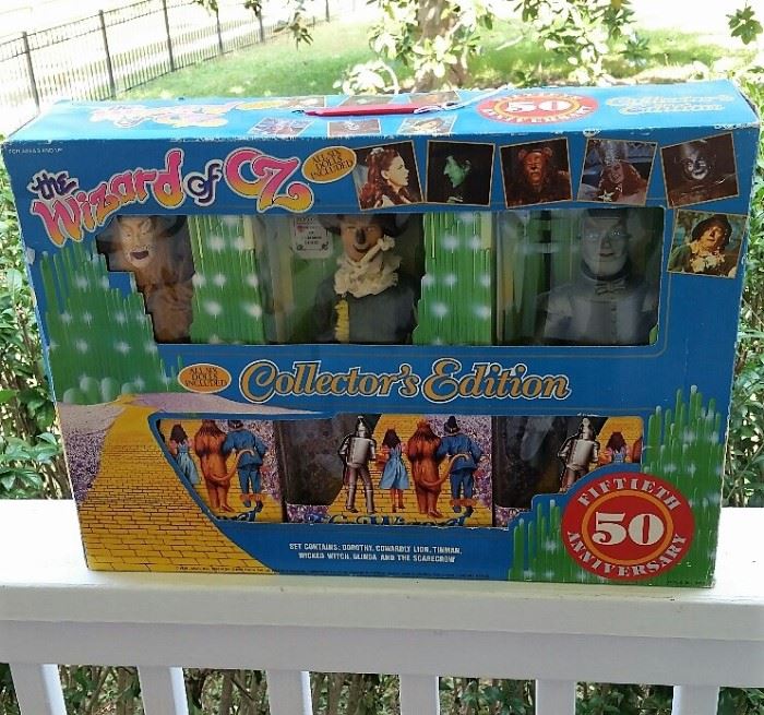 Wizard of Oz Dolls - 50th Anniversary - never removed from box.