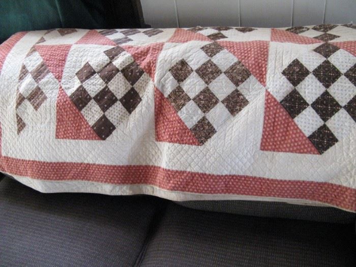 Antique handmade quilt
