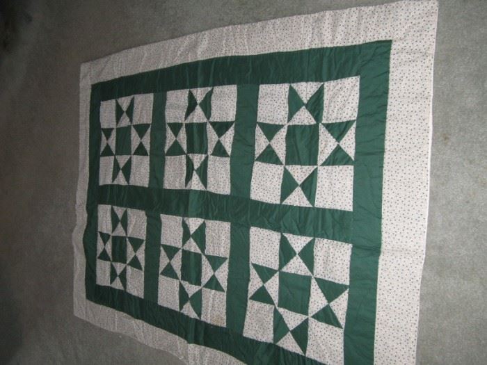 Small handmade quilt