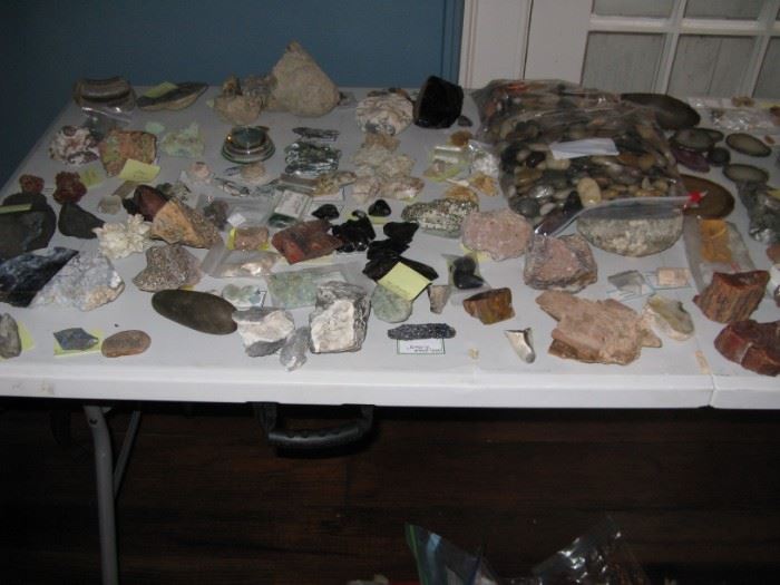                         Rock and Mineral Collection                                                 
             To be sold as a Collection, not individually