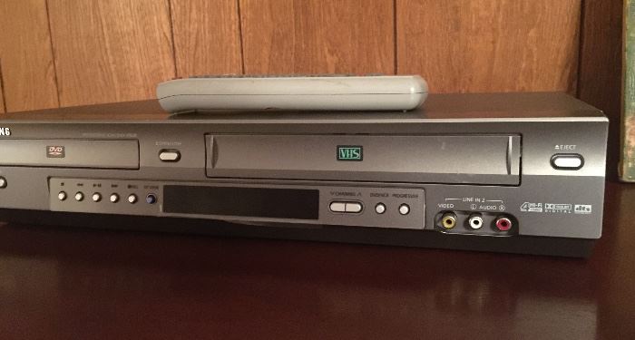 DVD and vcr