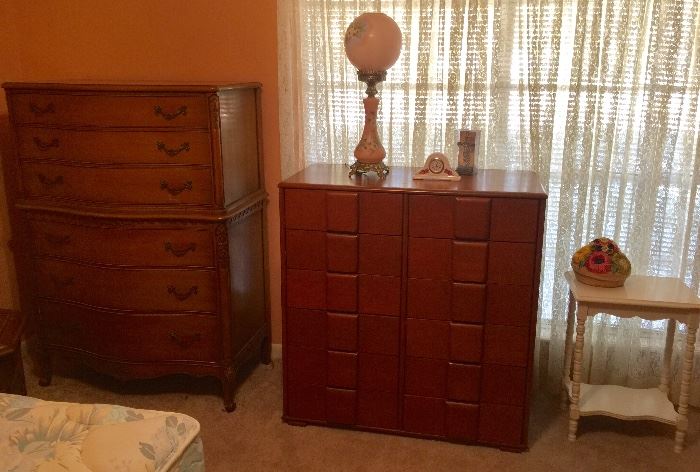 Mid century chest, high boy chest of drawers