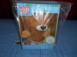 Potty Pals Potty Training System in Box Lion
