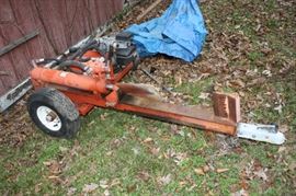 Gas Powered Log Splitter