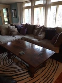 Custom Made solid Mesquite with butterfly joinery