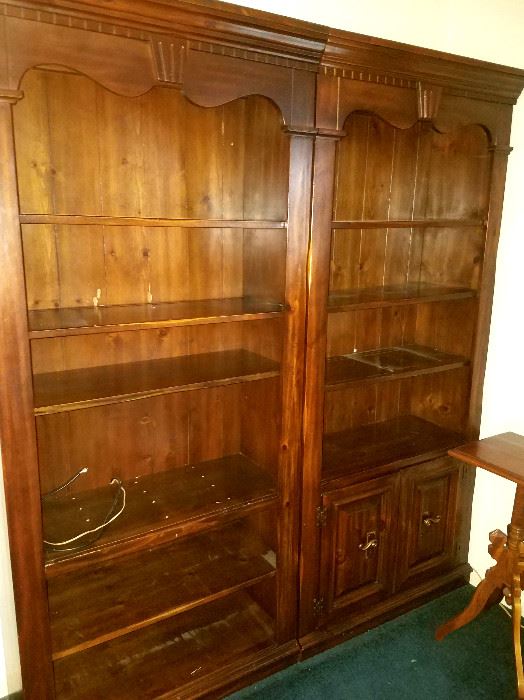 Two matching cabinets