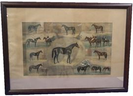 "The Blacklock Line", 19th Century Print,  London