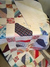Full Size Scrappy Quilt