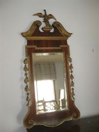 Colonial Era Gilded Mirror