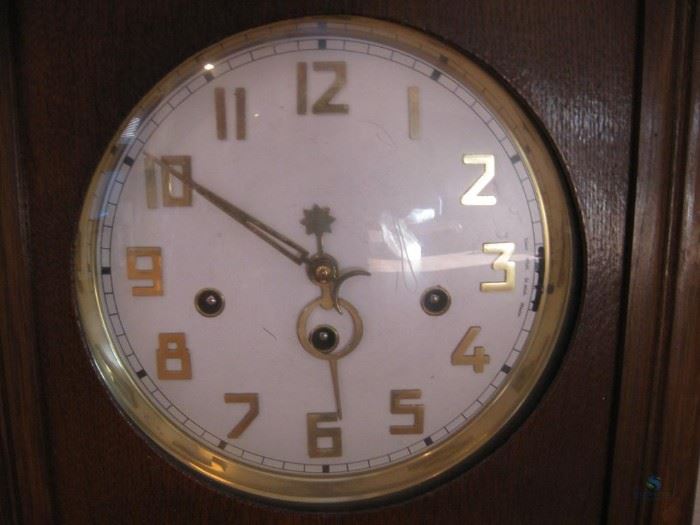 German Wall Clock with key