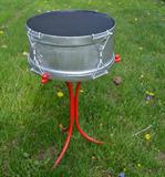 Upcycled drum table