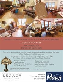 Shop now at www.legacyhomeestate.com