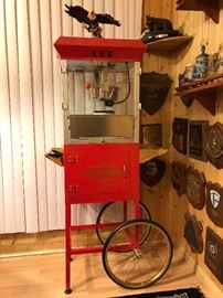 Popcorn Cart and Accessories 