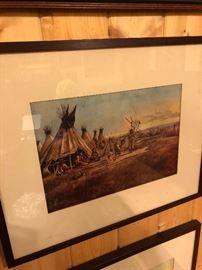 Various Native American Prints 