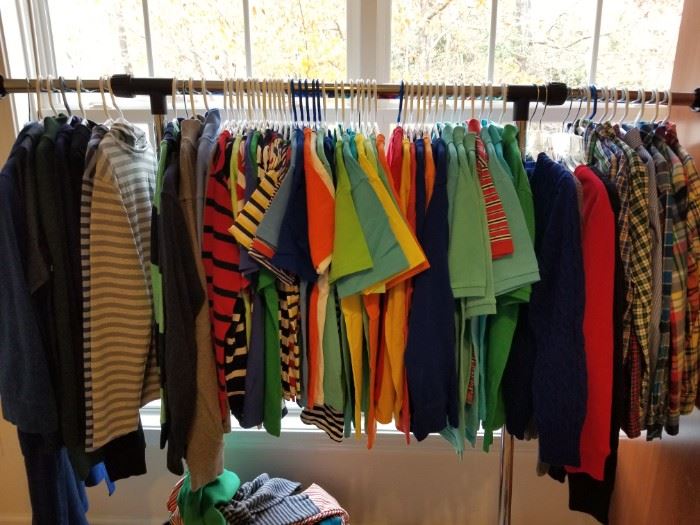 Extensive collection of Ralph Lauren boys clothing.  in near PERFECT CONDITION.  Some still have tags.