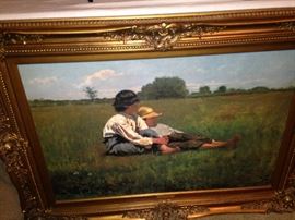 Framed art - how relaxing!