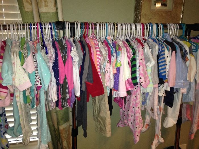 Consigned baby clothes . . . 