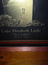 Cape Elizabeth Light "Two Lights" - built in 1829