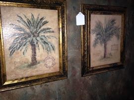 Palm tree art