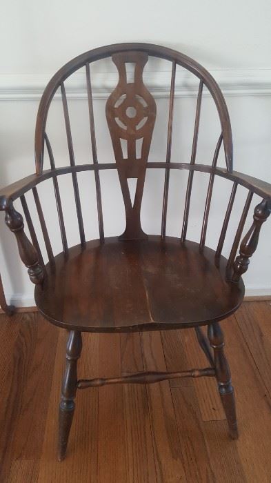 One of pair of Antique chairs