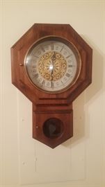 Westminster chiming wall clock