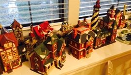 Lots of Christmas Village