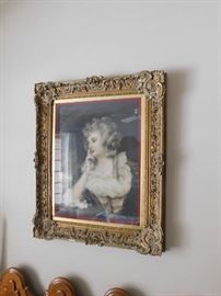 Victorian Gesso Framed Print
