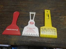 Esso Advertising Ice Scrapers