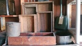 Primitive Wooden Crates