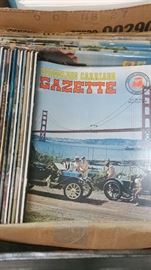 Several Old Horseless Carriage Gazette Magazines