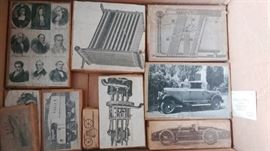 Old Printing Blocks(Transportation Related) 