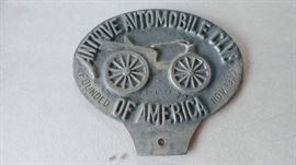Antique Auto Club Tag Toppers
