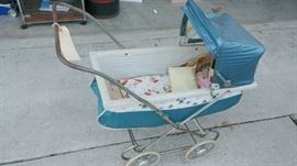Vintage Doll Carriage 