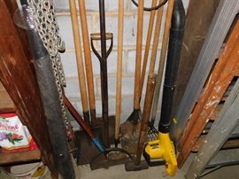Assorted Yard Tools