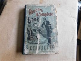 1800's Etiquette Book