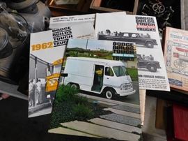 Vintage Dodge Truck Brochures