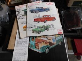 Vintage GMC Truck and Van Advertisements