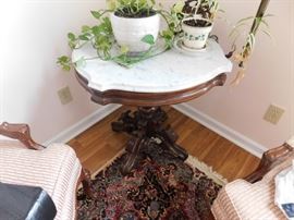 Empire Style Marble Top Table