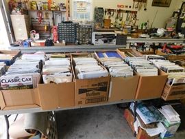 Old Car and Steam Engine Related Magazines 