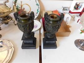 Marble Based Candle Urns