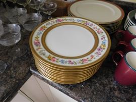 French Porcelain Limoges Plates