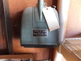 Old Gibbs Machine Roll-O-Wax Waxer