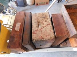 Wooden Crates and Boxes