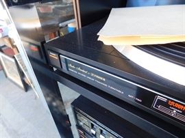 Vintage Fisher Stereo System with Fisher Speakers