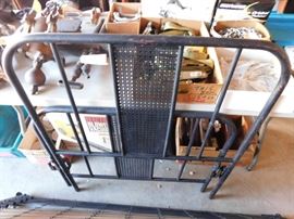 Old Metal Single Bed 