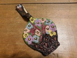 Small Old Beaded Purse/Ladies Bag