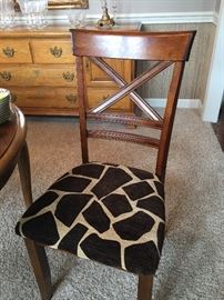 Two traditional chairs